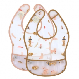EVA Bib 2 pcs assorted Little Ma