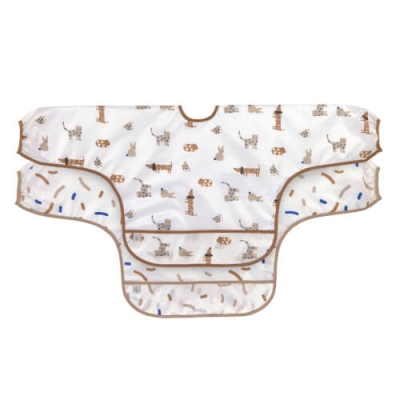 Long Sleeve Bib 2 pcs Little Mat