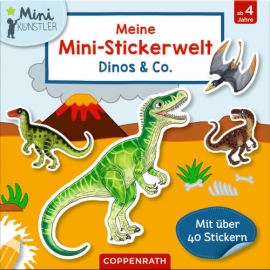 Meine Mini-Stickerwelt Dinos & C