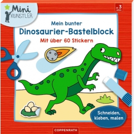 Mein Bunter Dinosaurier-Bastelbl