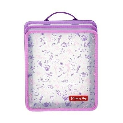 Faltbare Heftbox, Pink