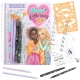 Topmodel Malbuch-Set Handletteri