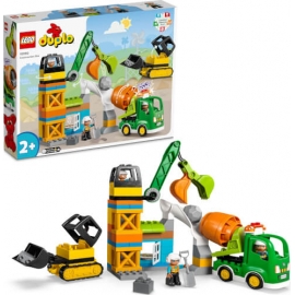 Duplo Baustelle Mit Baufahrzeuge