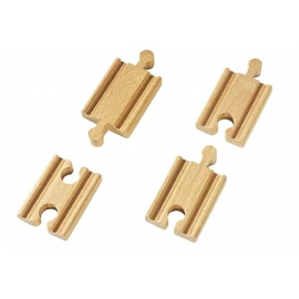 BRIO 63333300 1/4 Gerade Gleise (A2,B2,C2)