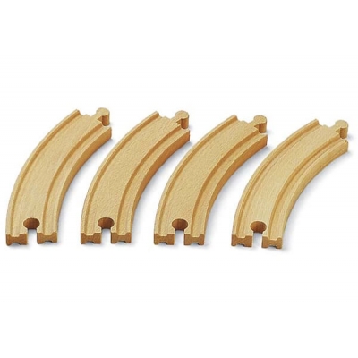 BRIO 63334200 1/1 Gebogene Gleise (E)