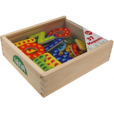 Magnet Buchstaben aus Holz