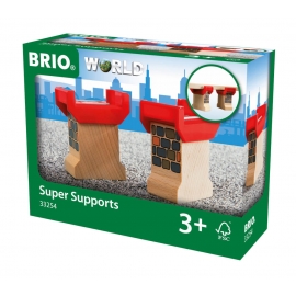 BRIO 63325400 Brückenfundament (2 Stück)