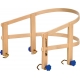 Schlittenlehne Holz