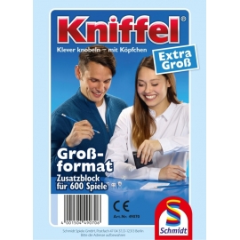 Schmidt Spiele Kniffelblock groß 100 Blatt