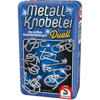 Schmidt Spiele Metall - Knobelei Mitbringspiel in der Metalldose