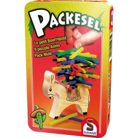Schmidt Spiele Packesel Mitbringspiel in der Metalldose