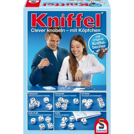 Schmidt Spiele Kniffel mit Lederwürfelbecher