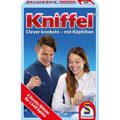 Schmidt Spiele Kniffelblock 3er Pack, sortiert