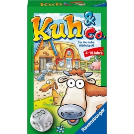 Ravensburger 23160 Kuh & Co. Mitbringspiel