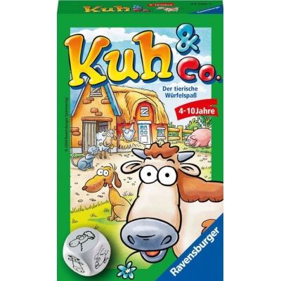 Ravensburger 23160 Kuh & Co. Mitbringspiel
