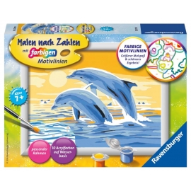 Ravensburger 28017 Malen nach Zahlen: Freunde des Meeres