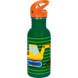 Edelstahlflasche Bagger, ca.0,5 l (Wenn ich mal groß bin)