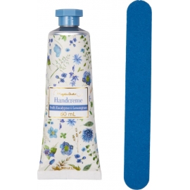 Handcreme mit Nagelfeile Natur pur  -  M. Bastin