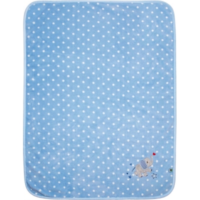 Kuscheldecke, hellblau  -  BabyG