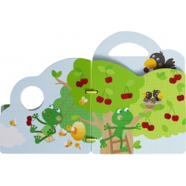 HABA Holz - Babybuch Obstgarten