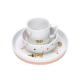 Dish Set Porcelain/Silicone Litt