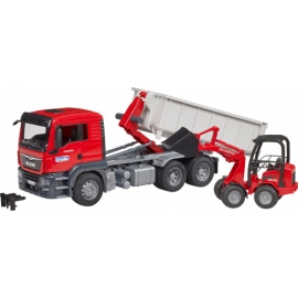 Man Tgs Lkw,Abrollcont.,Schäffer