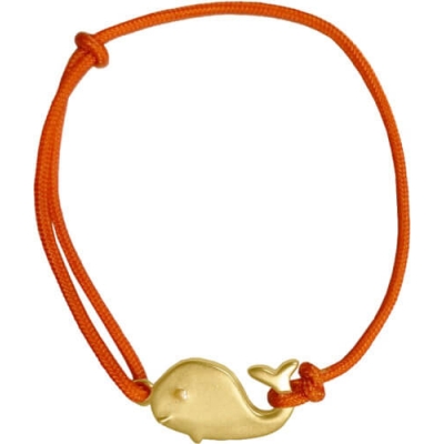 Armband Mit Walanhänger (Vergold