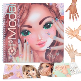 Topmodel Hand Designer Malbuch