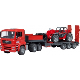 Man Tga Lkw Tieflader, Manitou T