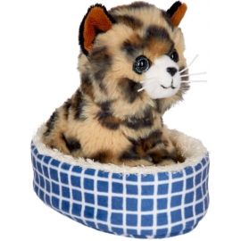 Katze Cleo Im Korb - Lustige Tie