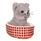 Katze Nala Im Korb - Lustige Tie