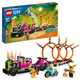 City Stuntz Stunttruck Mit Feuer