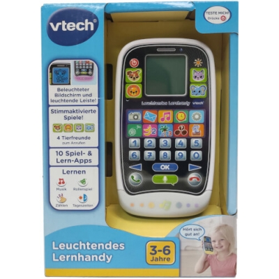 Leuchtendes Lernhandy