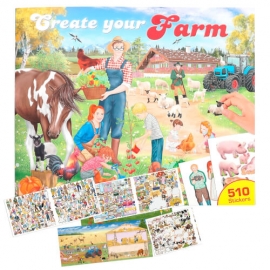 Create Your Farm - Malbuch Mit S
