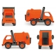 Ecoactives Müllwagen