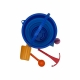 7 In 1 Falteimer Set Blau