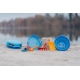 7 In 1 Falteimer Set Blau