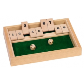 Würfelspiel Shut the box