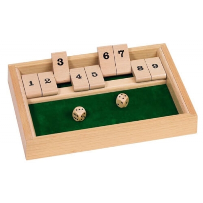 Würfelspiel Shut the box