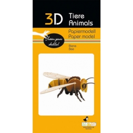 3D Papiermodell - Biene