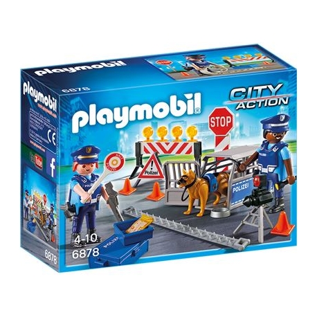 PLAYMOBIL® 6878 - City Action - Polizei-Straßensperre