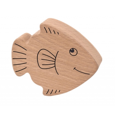 Holzrassel Fisch