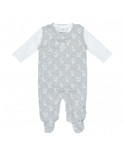 2-tlg. Strampler - Giraffe