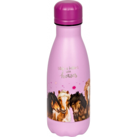 Edelstahlflasche - Pferdefreunde