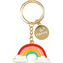 Schlüsselanhänger Regenbogen - V