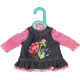 Dolly Moda Jeans Kleid Blumen 36