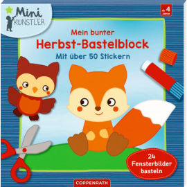 Mein bunter Herbst Bastelblock