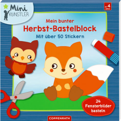 Mein bunter Herbst Bastelblock