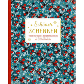 Geschenkpapier - Buch  -  Schöne