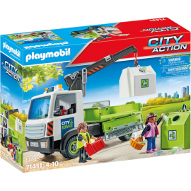 PLAYMOBIL 71431 Altglas - LKW mi